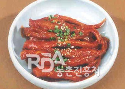 더덕장아찌 레시피