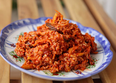 홍치밥식해(홀데기밥식해) 레시피