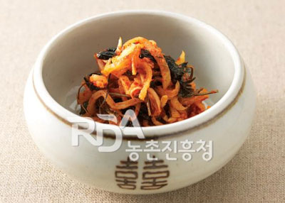 무말랭이약지 레시피