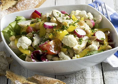 Chicken & Cauliflower Salad