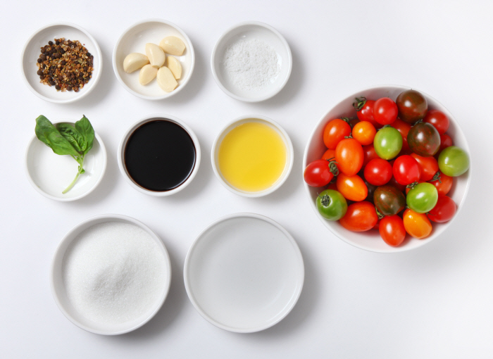 방울토마토 즉석피클 레시피 식재료