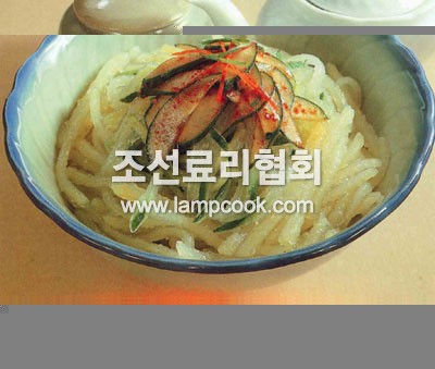 남새채국수
