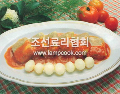 고기소양배추쌈