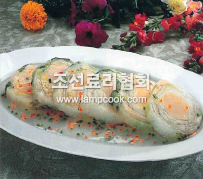 풋배추찜
