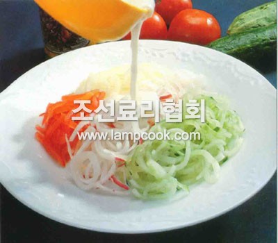 오이잣즙무침