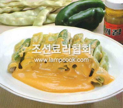 채콩깨즙무침