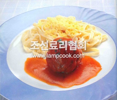 소고기완자붉은즙