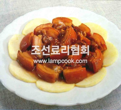 돼지갈비붉은졸임
