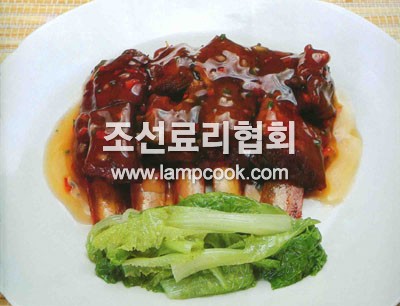 양갈비붉은졸임