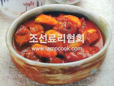 염소고기붉은즙
