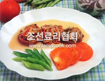 염소등심고기편구이