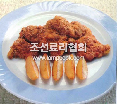 메추리고기깨구이