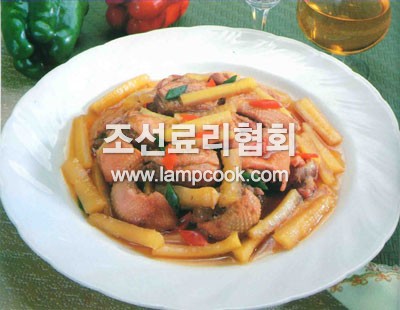 오리도라지찜