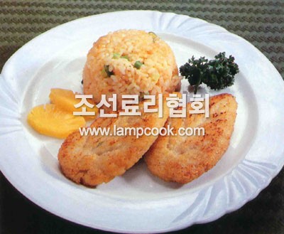 다진물고기구이