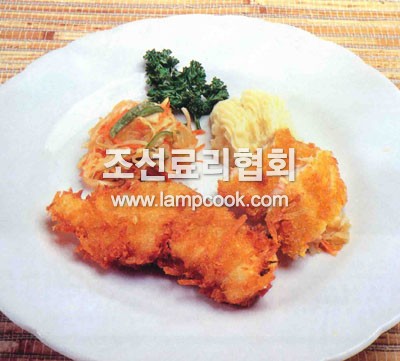 버섯소넙치튀기