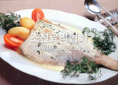 새우소넙치구이