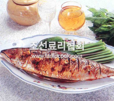 고등어양념장구이