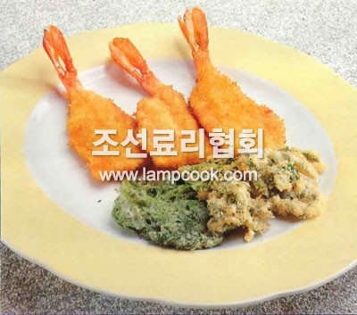 새우깨튀기