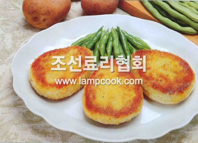 이긴감자깨튀기