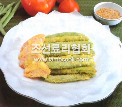 채콩깨튀기