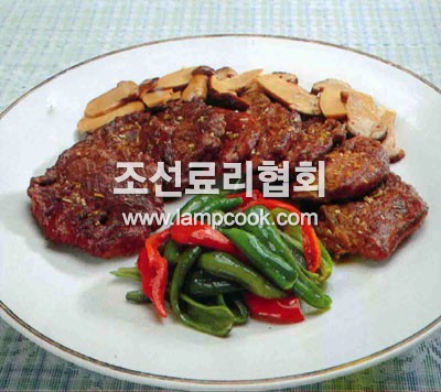 노루고기양념구이