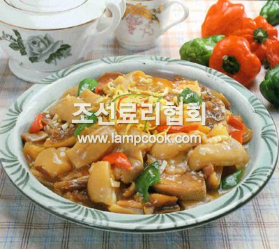 사슴발통볶음