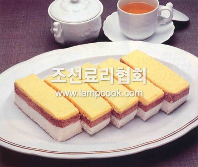 삼색설기