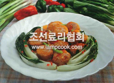 메돼지고기완자볶음