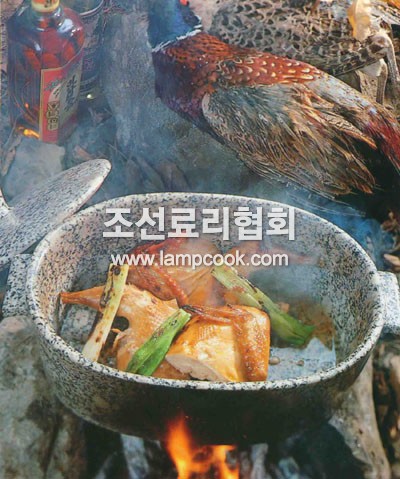 사냥군식꿩구이