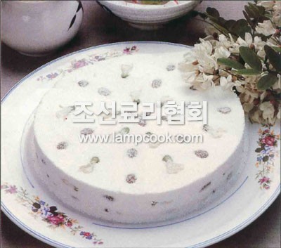 아카시아꽃설기