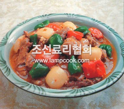 도요새고기볶음
