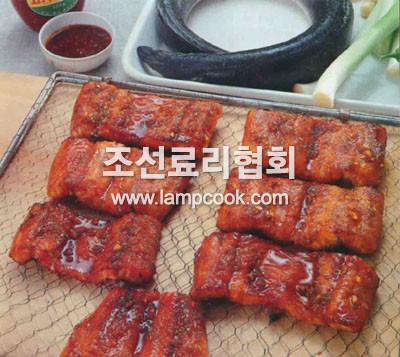 뱀장어양념즙구이