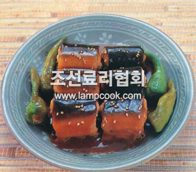 칠성장어졸임