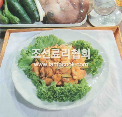 문어무침