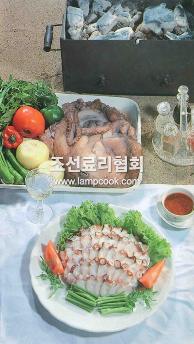 문어회