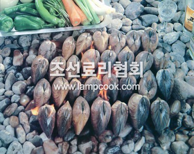 대합조개구이