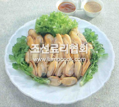 섭조개숙회