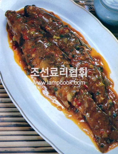 숭어튀기고추장즙