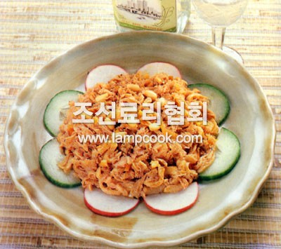 소처녑무침