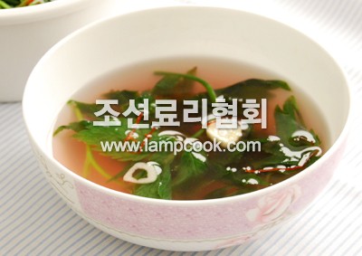 참나물김치