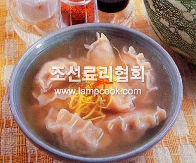 호박만두국
