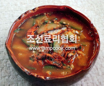 호박멸치지지개