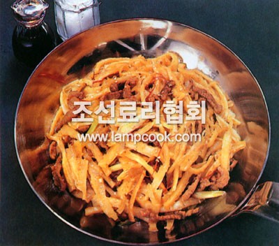 더덕볶음