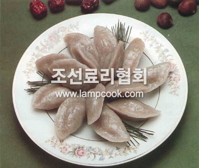 감자과일송편