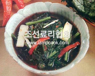 붉은갓김치