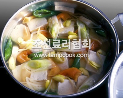 두부조개탕