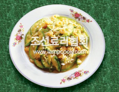 호박새우살볶음