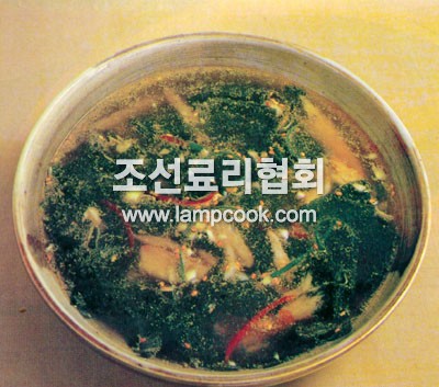 미역게장국