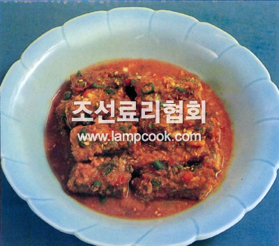 정어리고추장찌개