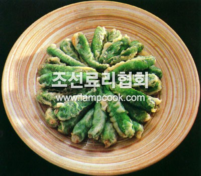 풋고추튀기